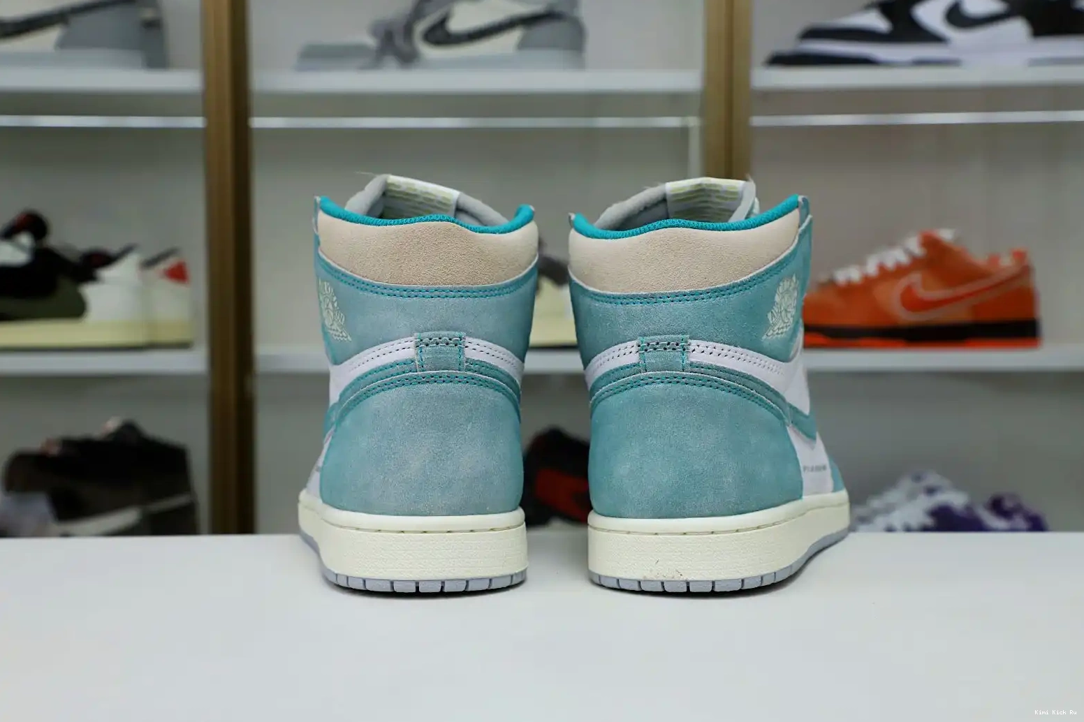AIR HIGH OG JORDAN 1 Kimikick GREEN' 'TURBO RETRO 0806